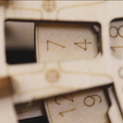 ROKR Perpetual Calendar 3D Wooden Puzzle LK201