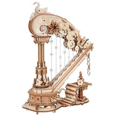 ROKR Magic Harp Music Box Wooden 3D Puzzle AMK71