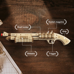ROKR Terminator M870 Justice Guard Gun LQ501