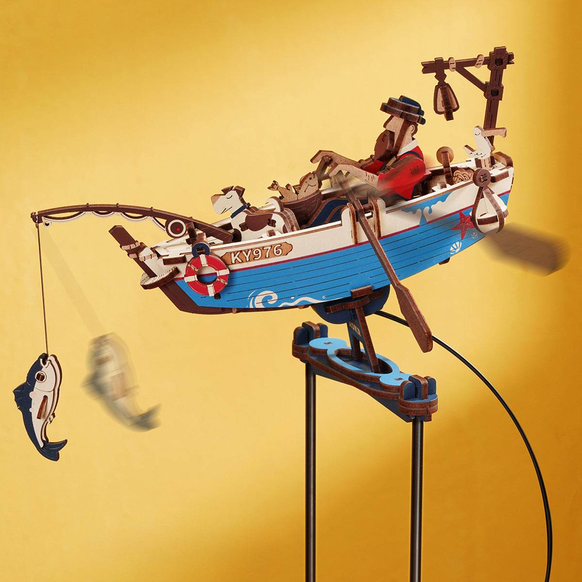 ROKR Ocean Fisher Pendulum Balance Toy 3D Puzzle MCD02