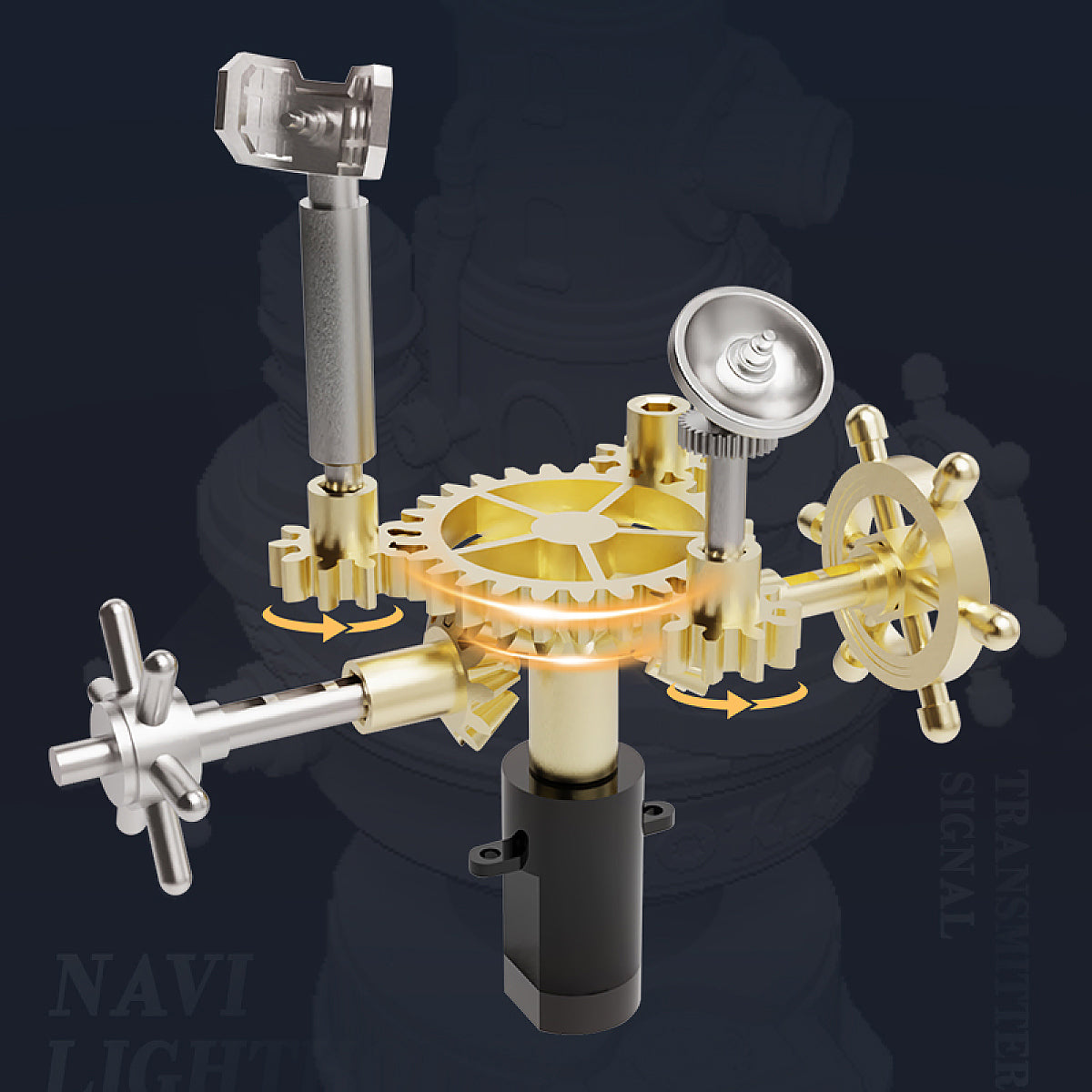 ROKR Navi Lighthouse Mechanical 3D Puzzle CGM01