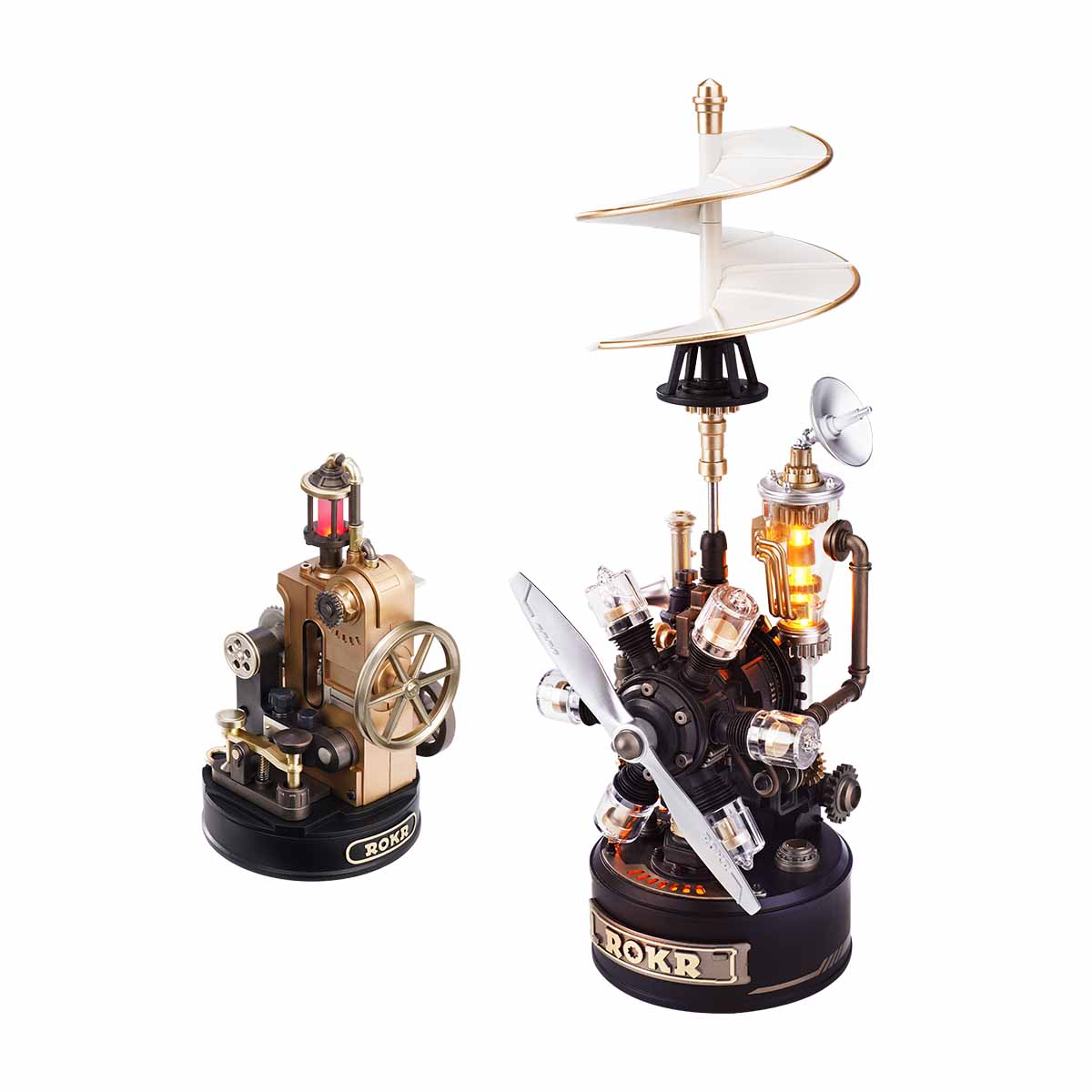 ROKR Leonardo da Vinci's Helicopter Mechanical 3D Puzzle CGL01