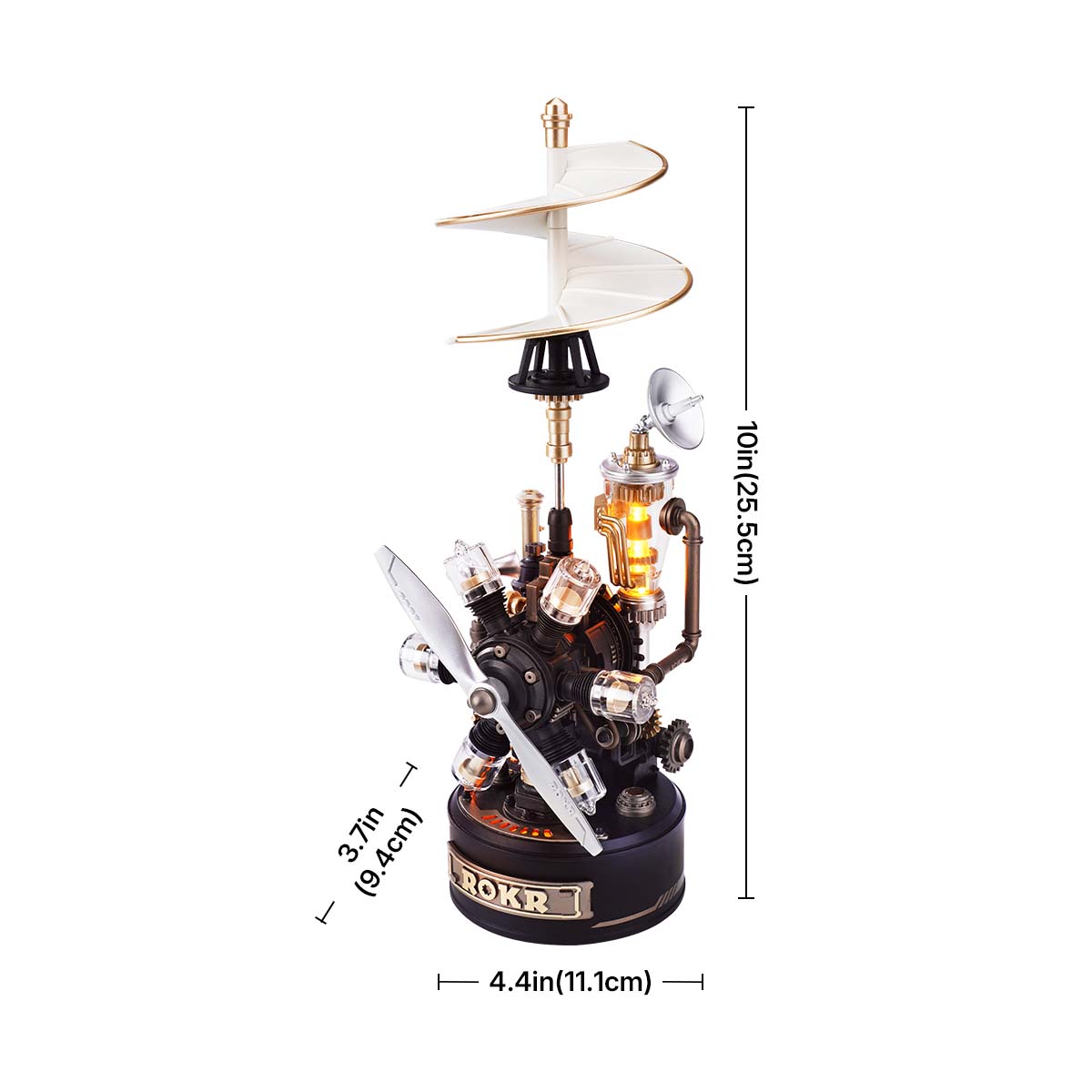 ROKR Leonardo da Vinci's Helicopter Mechanical 3D Puzzle CGL01