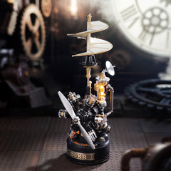ROKR Leonardo da Vinci's Helicopter Mechanical 3D Puzzle CGL01