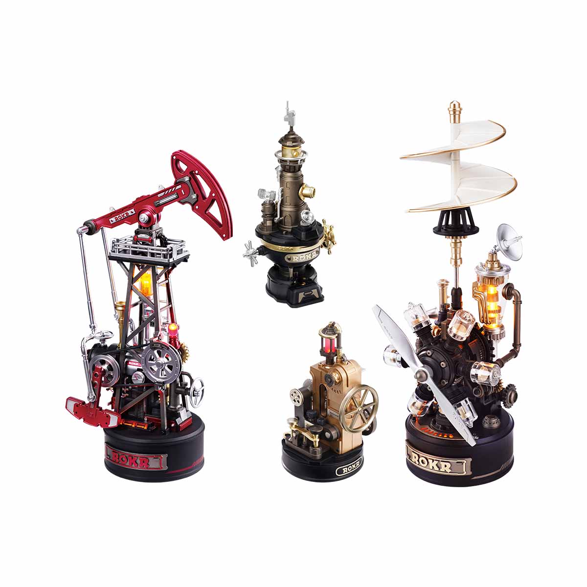 ROKR Navi Lighthouse Mechanical 3D Puzzle CGM01