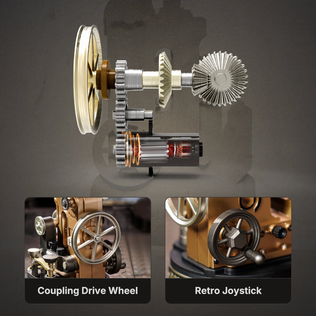 ROKR Morse Telegraph Mechanical 3D Puzzle CGM02